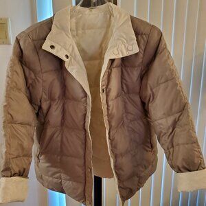 LL Bean Down Jacket- Reversible